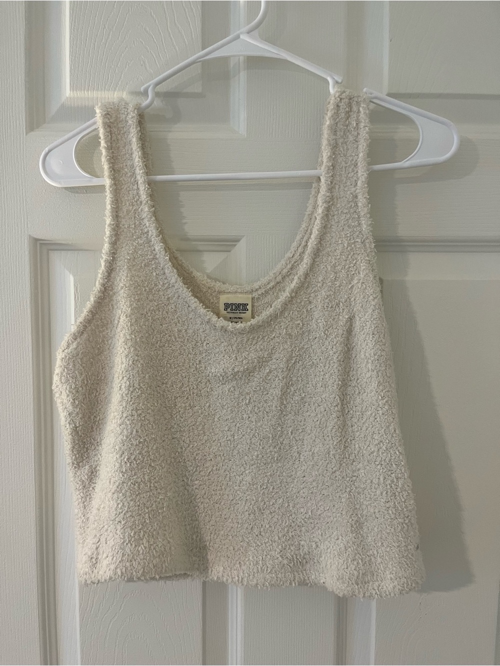PINK Victoria's Secret Cream Textured Tank